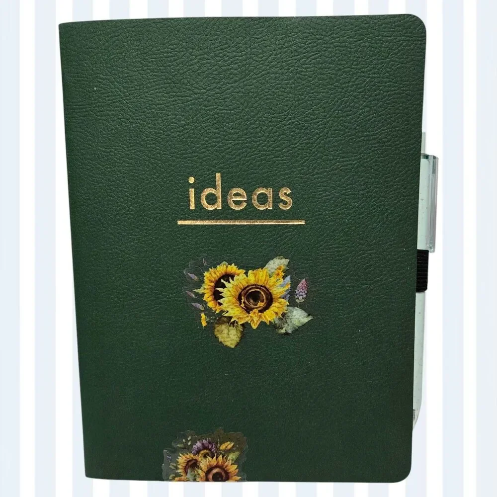 Cottagecore Embellished Ideas Journal Notebook Diary pen And BUTTERFLY diecuts